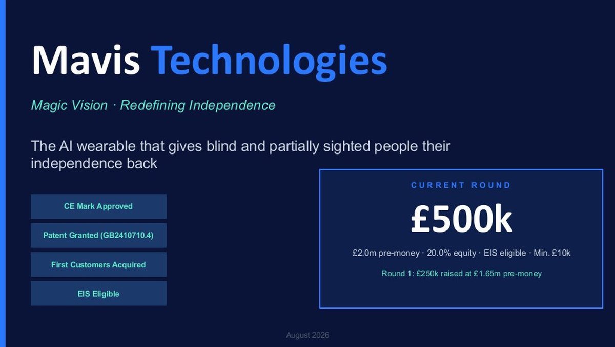 Pitch deck slide 1 of 26